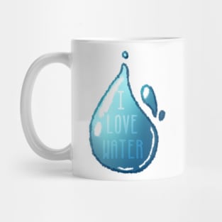 I LOVE WATER Mug